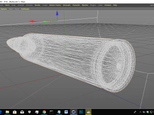 sniper rifle bullet low poly high quality ready for games 3D Model
