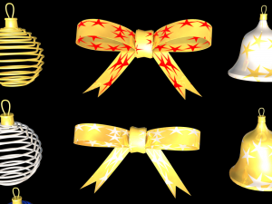 christmas models packs ready for game environments Modello 3D