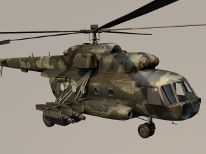 helicopters 32 heli collections low poly ready for games 3D 모델