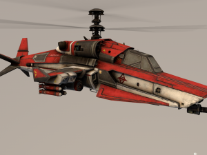 helicopters 32 heli collections low poly ready for games 3D 모델