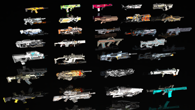 sci fi assault mega pack 3Dモデル .c4d .max .obj .3ds .fbx .stl .blend 