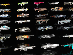 Mega pakiet science fiction szturmowy Model 3D