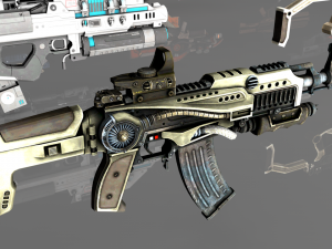 sci fi assault mega pack 3Dモデル