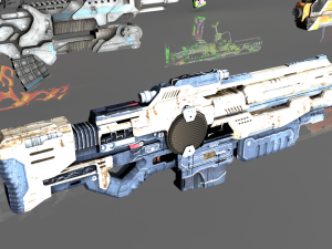 sci fi assault mega pack 3Dモデル
