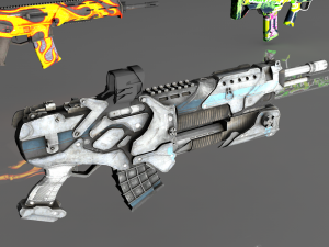 sci fi assault mega pack 3Dモデル