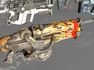 sci fi assault mega pack 3Dモデル