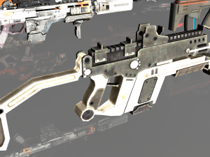 sci fi assault mega pack 3Dモデル
