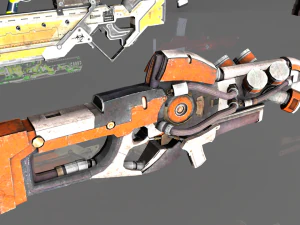 mega pacote de assalto de fic&ccedil;&atilde;o cient&iacute;fica Modelo 3D