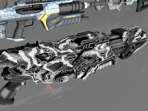 sci fi assault mega pack 3Dモデル