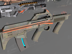 sci fi assault mega pack 3Dモデル