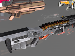 sci fi assault mega pack 3Dモデル