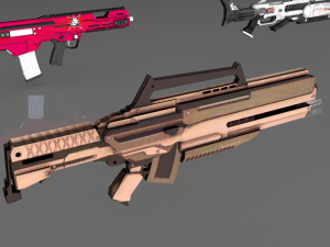 sci fi assault mega pack 3Dモデル