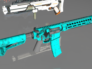 sci fi assault mega pack 3Dモデル