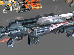 mega pacote de assalto de fic&ccedil;&atilde;o cient&iacute;fica Modelo 3D