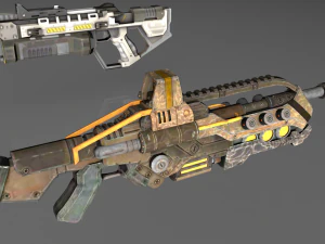 mega pacote de assalto de fic&ccedil;&atilde;o cient&iacute;fica Modelo 3D