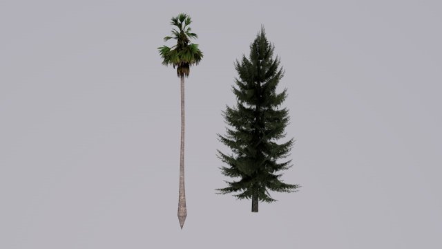 tree pack 3D Model .c4d .max .obj .3ds .fbx .stl .blend 