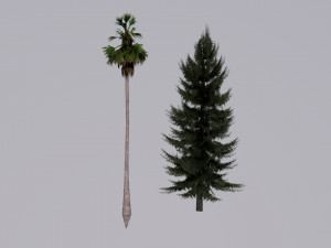 tree pack 3D 모델