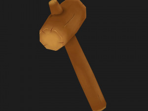 hand-painted hammer 3Dモデル