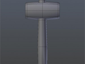 hand-painted hammer 3D 模型