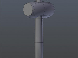 hand-painted hammer 3D 模型