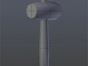 hand-painted hammer 3D Model