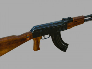 ak 47 ak47 3D 模型