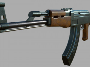 ak 47 ak47 3D 模型