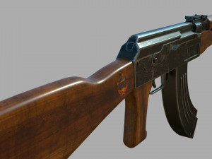 ak 47 ak47 3D 模型