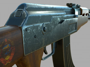 ak 47 ak47 3D 模型