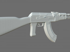 ak 47 ak47 3D 模型