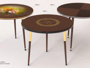 salontafels 3D Model