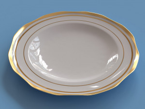 dishes Modello 3D