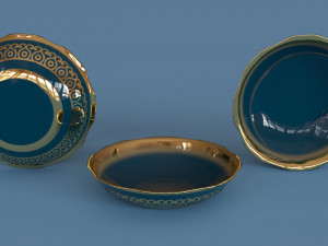 dishes Modello 3D