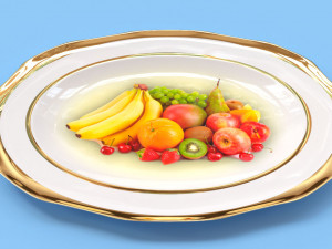 dishes Modello 3D