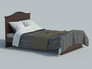classic bed 3D Model