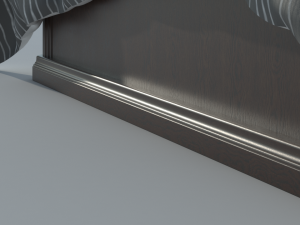 classic bed Modèle 3D