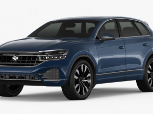 volkswagen touareg 2019 Model 3D