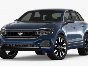 volkswagen touareg 2019 Modèle 3D