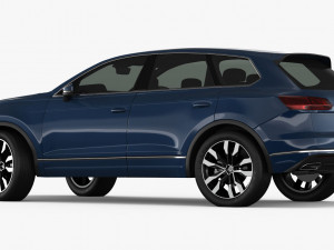 volkswagen touareg 2019 Modèle 3D