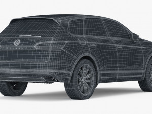 volkswagen touareg 2019 Modèle 3D