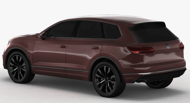 volkswagen touareg 2019 Model 3D .c4d .max .obj .3ds .fbx .stl .blend 