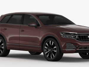 volkswagen touareg 2019 Model 3D