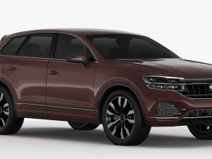 volkswagen touareg 2019 3D Model