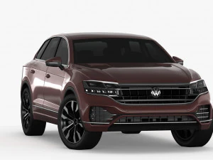 volkswagen touareg 2019 3D Model