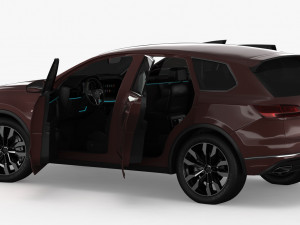 volkswagen touareg 2019 Model 3D