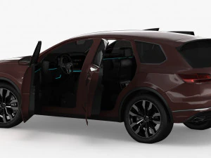 volkswagen touareg 2019 3D Model
