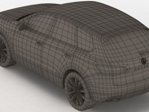 volkswagen touareg 2019 Model 3D