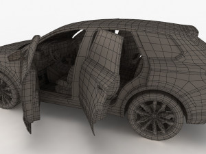 volkswagen touareg 2019 Model 3D