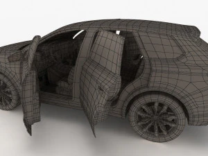volkswagen touareg 2019 3D Model