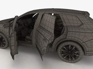 volkswagen touareg 2019 3D Model